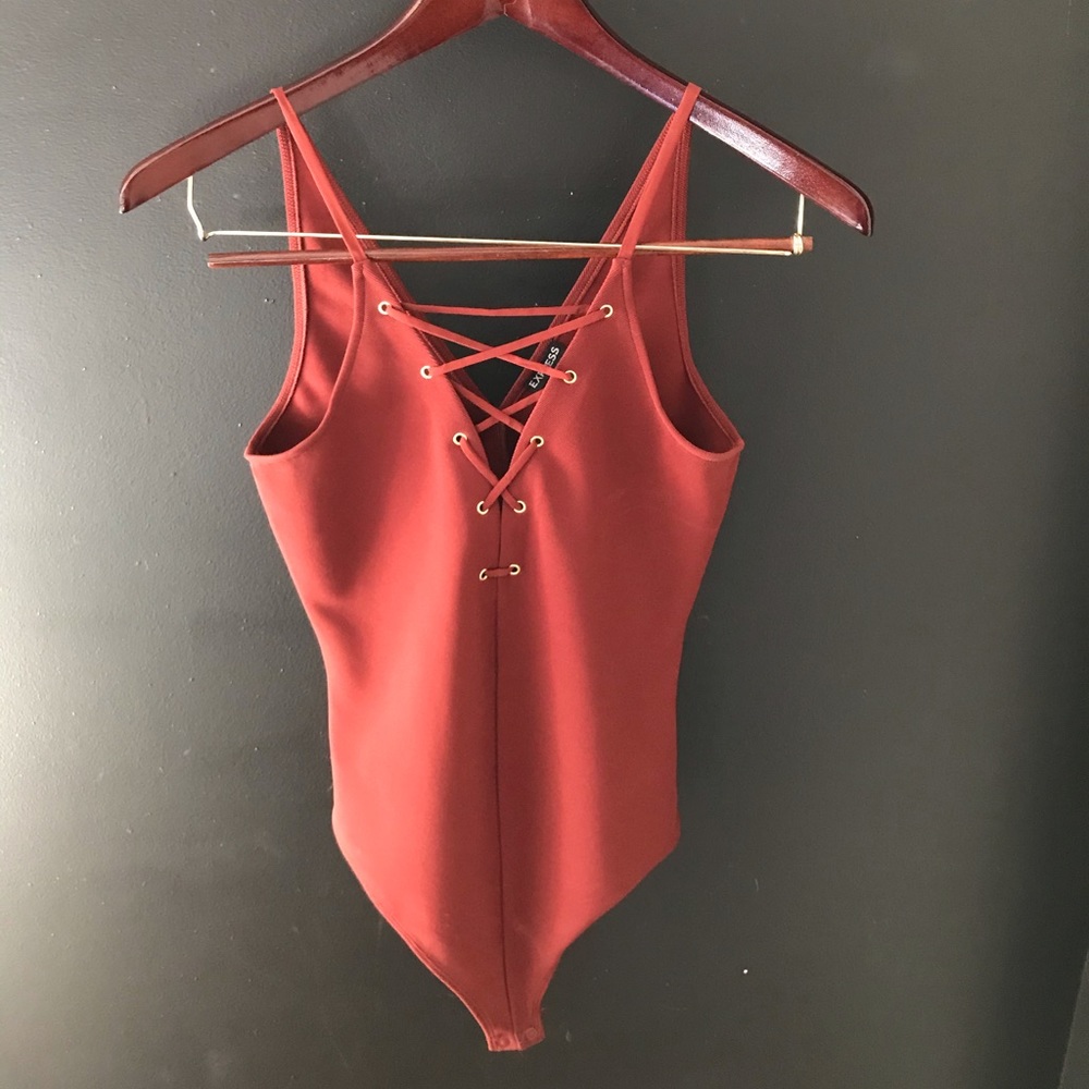 Express Lace front body suit